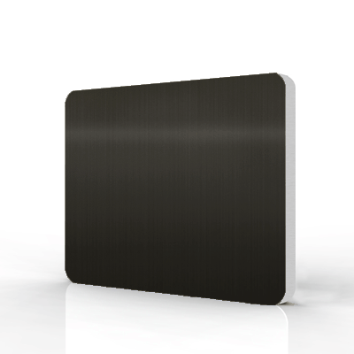 Alumínio cor PRETO FOSCO - RAL 9005F
