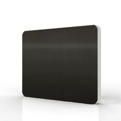 Alumínio cor PRETO FOSCO - RAL 9005F
